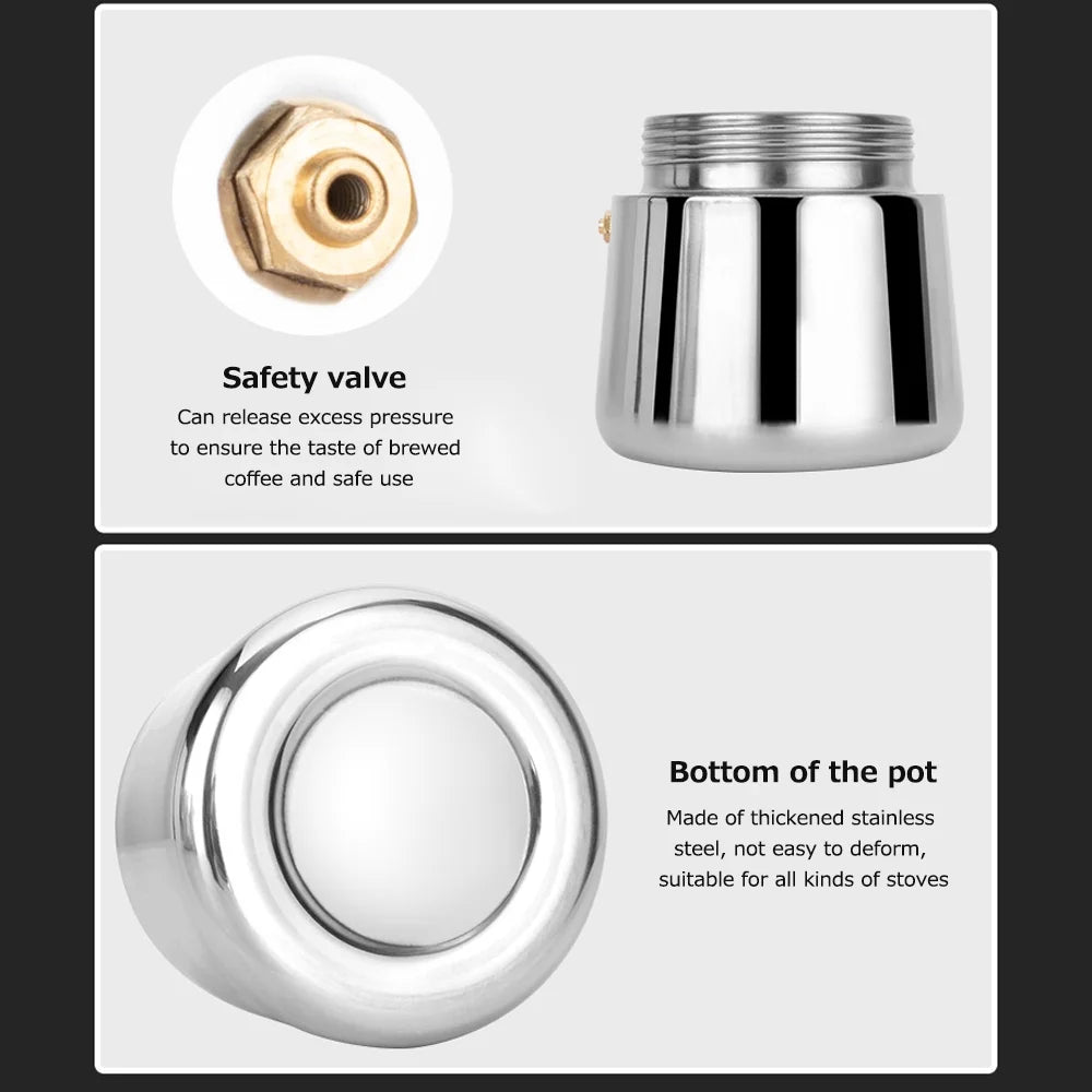 Stainless Steel Electric Coffee Maker I692