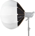 26in Lantern Softbox Light Modifier with Fabric Barn Doors O215