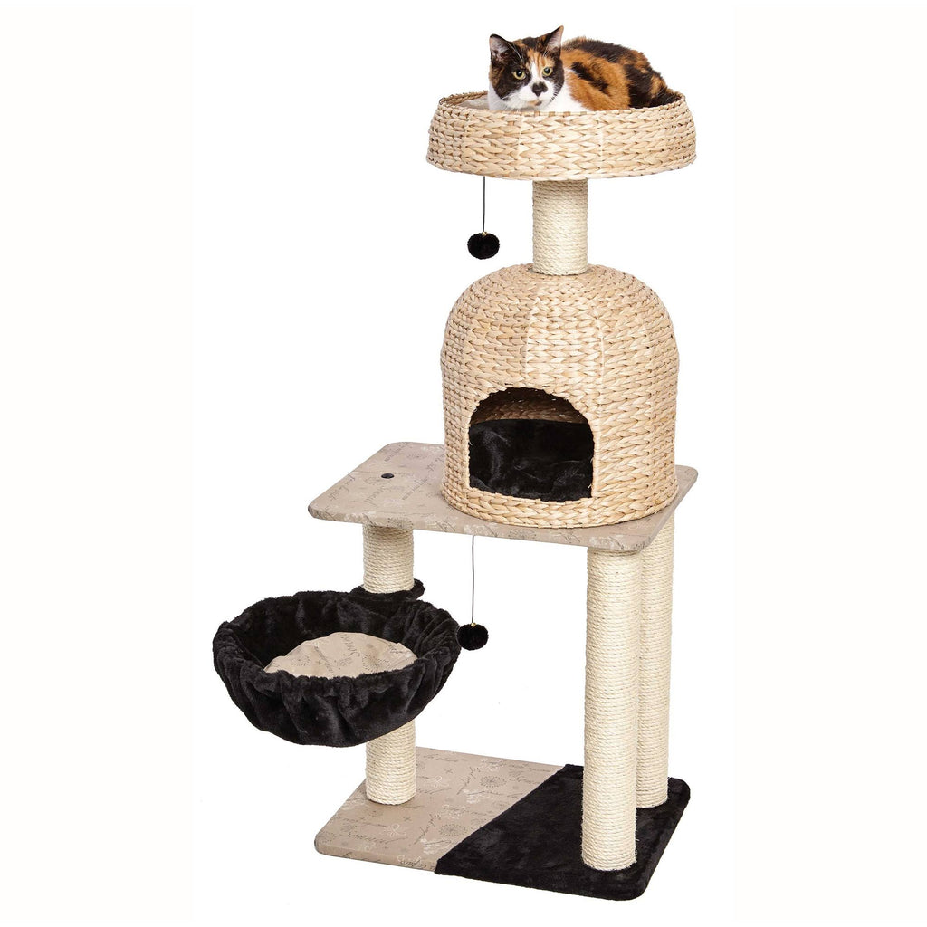 Wicker Cat Tree G99320