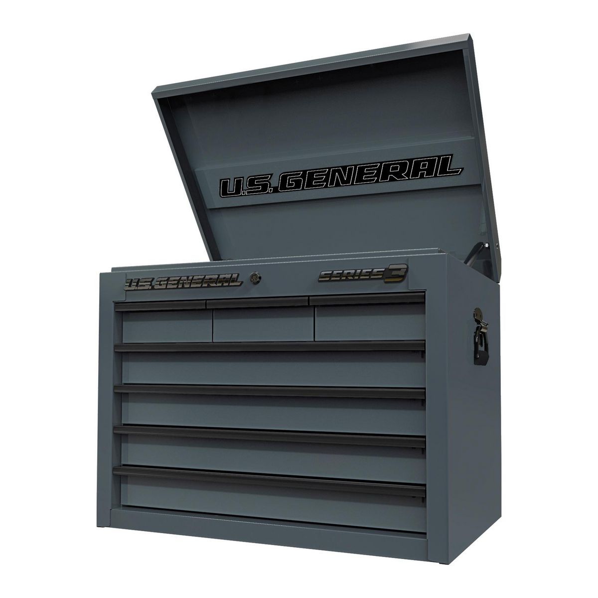 27 in. x 22 in. Slate Gray Top Chest U633