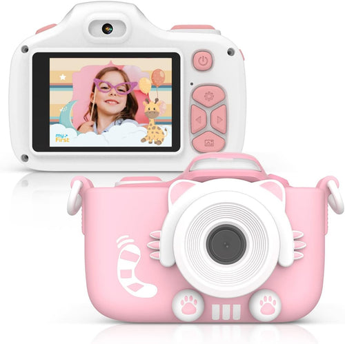 16MP Mini Camera with Selfie Lens Pink Y239