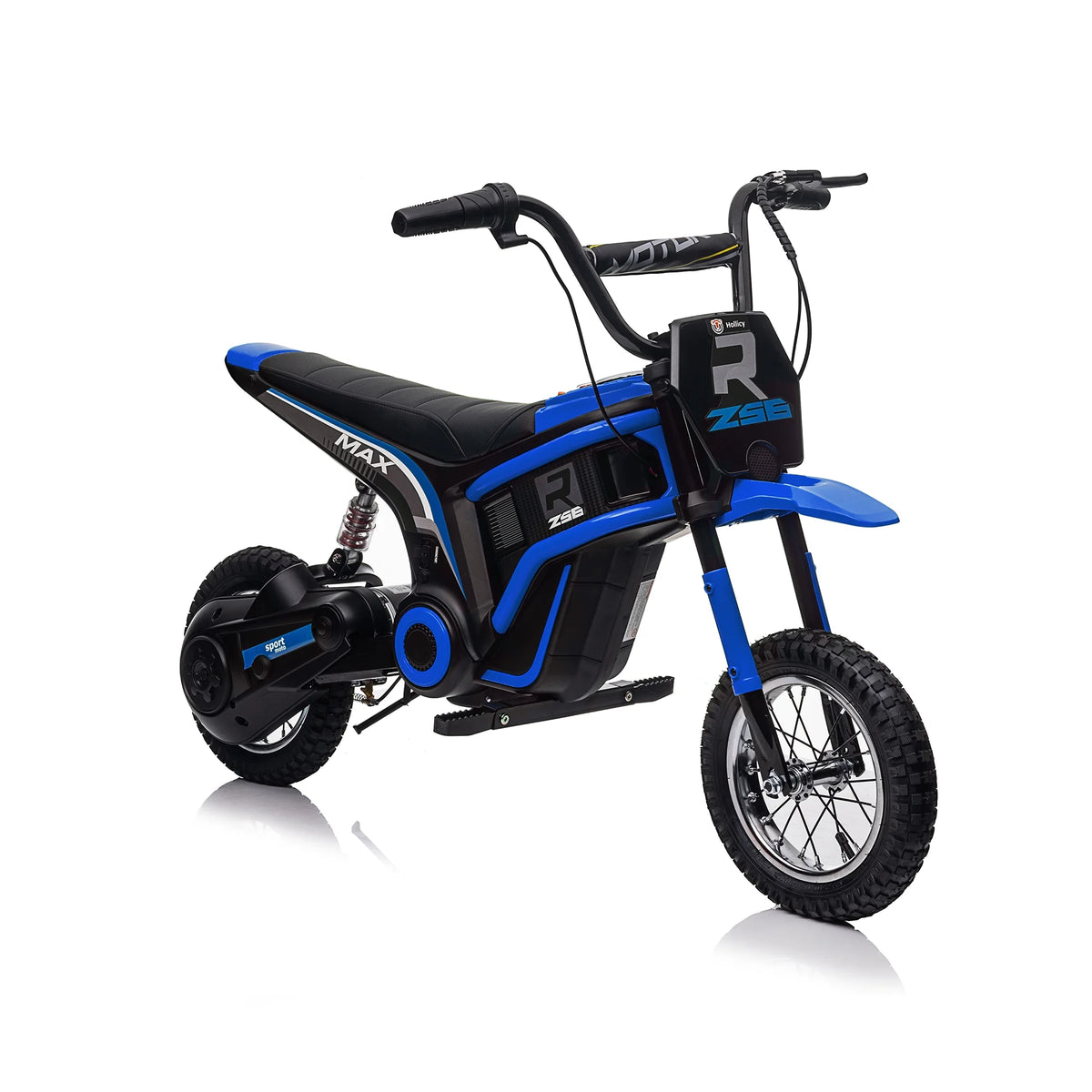 24V 350W Blue Electric Dirt Bike A820