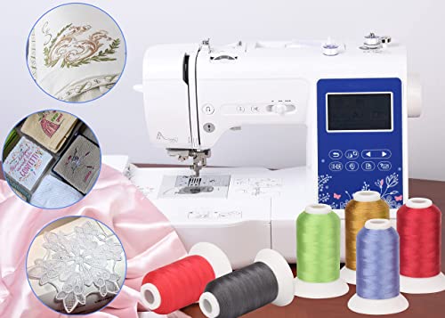 63 Colors Polyester Embroidery Machine Thread Kit 40 Weight V9125