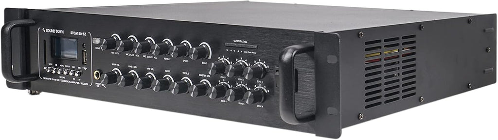 360W 6-Zone 70V/100V Commercial Power Amplifier with Bluetooth M7126