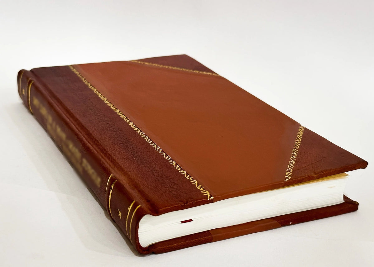 County Council Session Minutes Leather Bound P38768