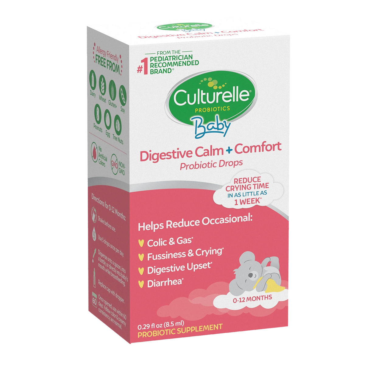 Baby Digestive Calm + Comfort Probiotic and Chamomile Drops C10301