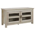 Barnwood Wood TV Media Stand Storage Console D155325