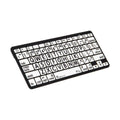 Black on White Bluetooth Mini Keyboard O669868