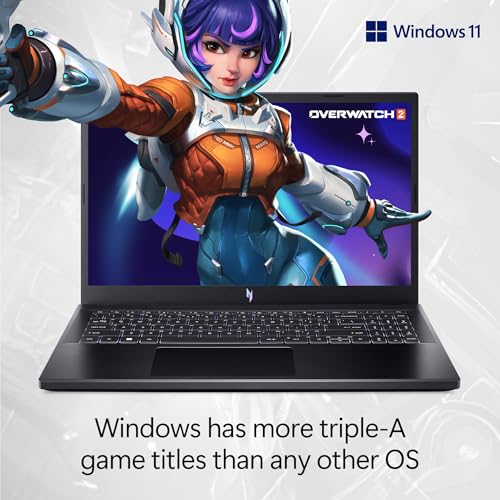 15.6" FHD IPS 144Hz Gaming Laptop with Intel Core i5-13420H, NVIDIA GeForce RTX 4050, 8GB DDR5, 512GB Gen 4 SSD P23185