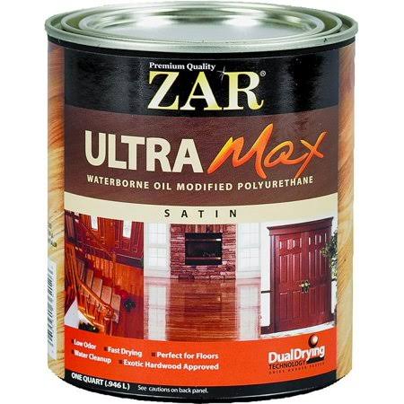 Satin Ultra Max Waterborne Oil Modified Interior Pyurethane Quart (Case of 4) U295