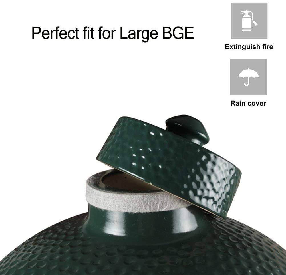 Ceramic Grill Chimney Top Vent Cap Damper G885