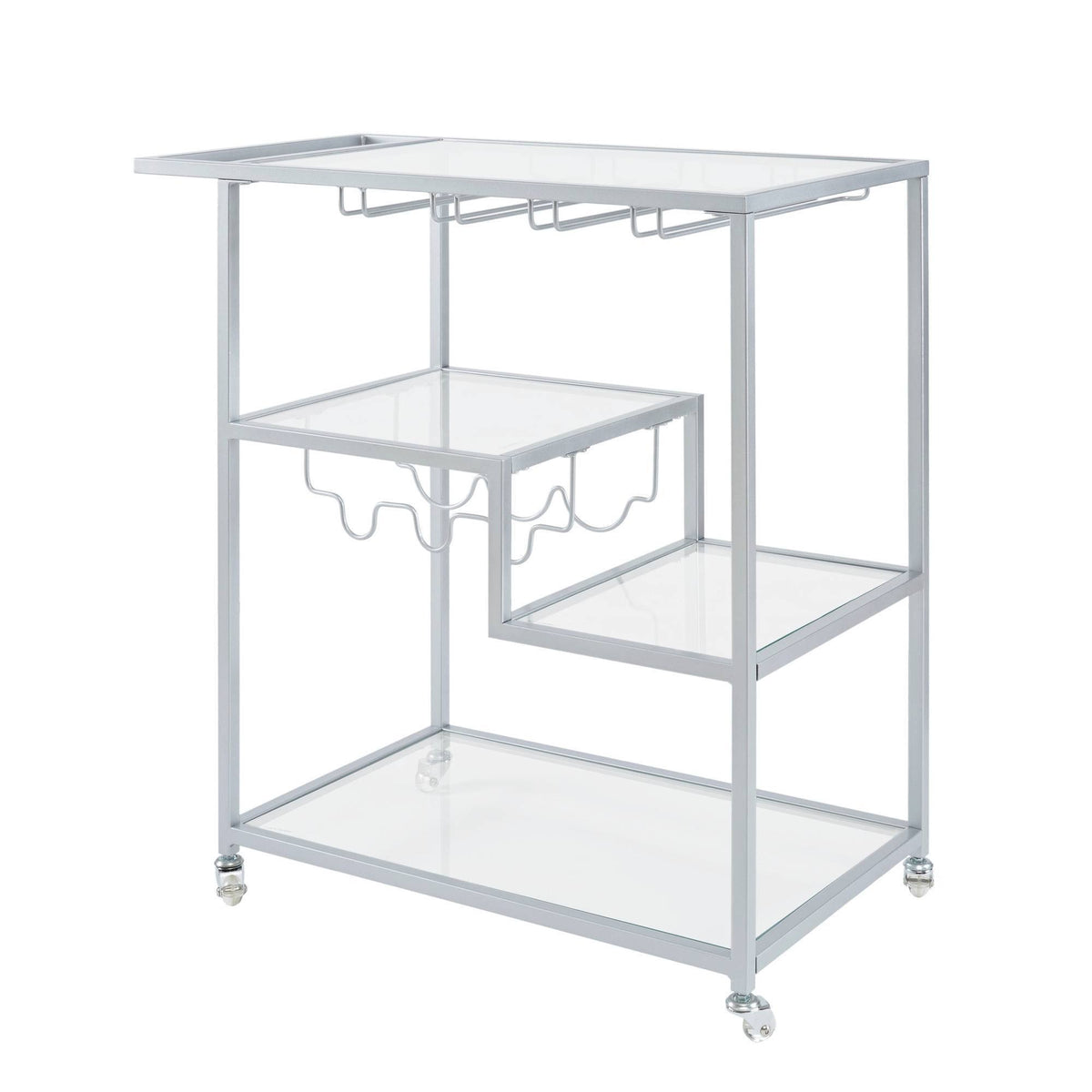 Silver Bar Cart S618
