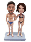 Happy Beach Couple 2 J2557