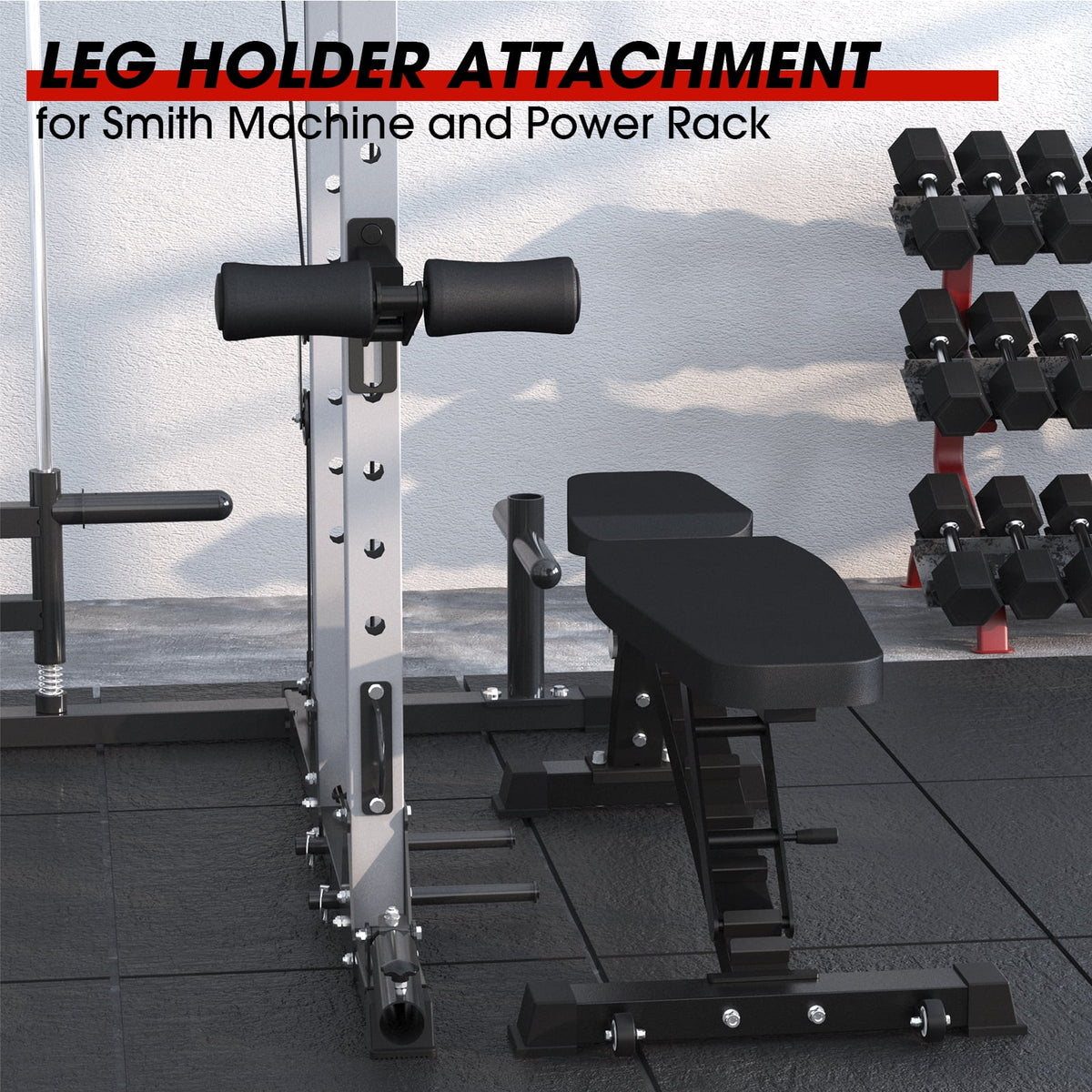 Home Gym Equipment Leg Holder Attachment U3603