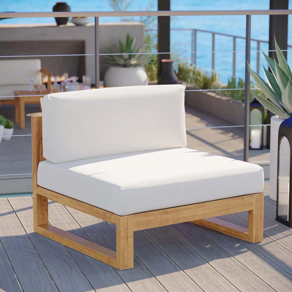 Natural Teak Wood Outdoor Chair B13395