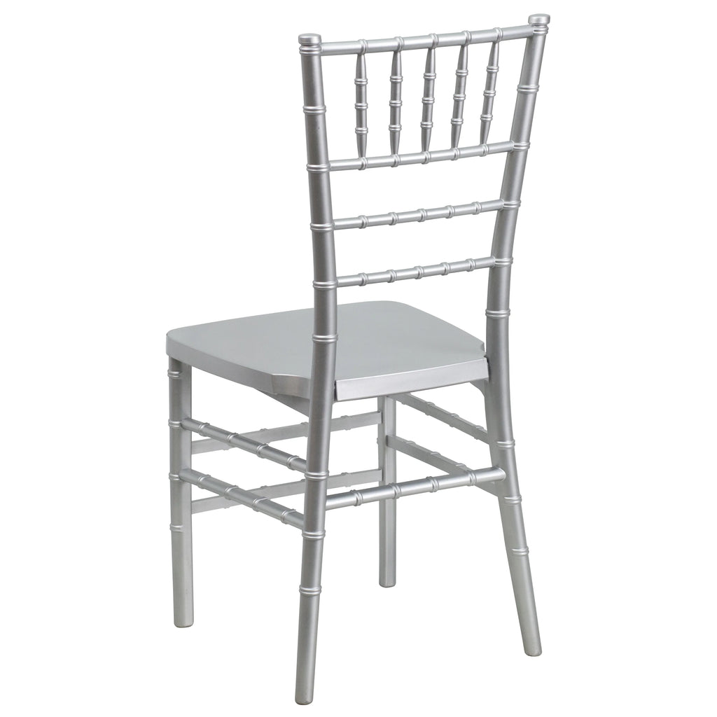 Silver Resin Stacking Chiavari Chair J7741