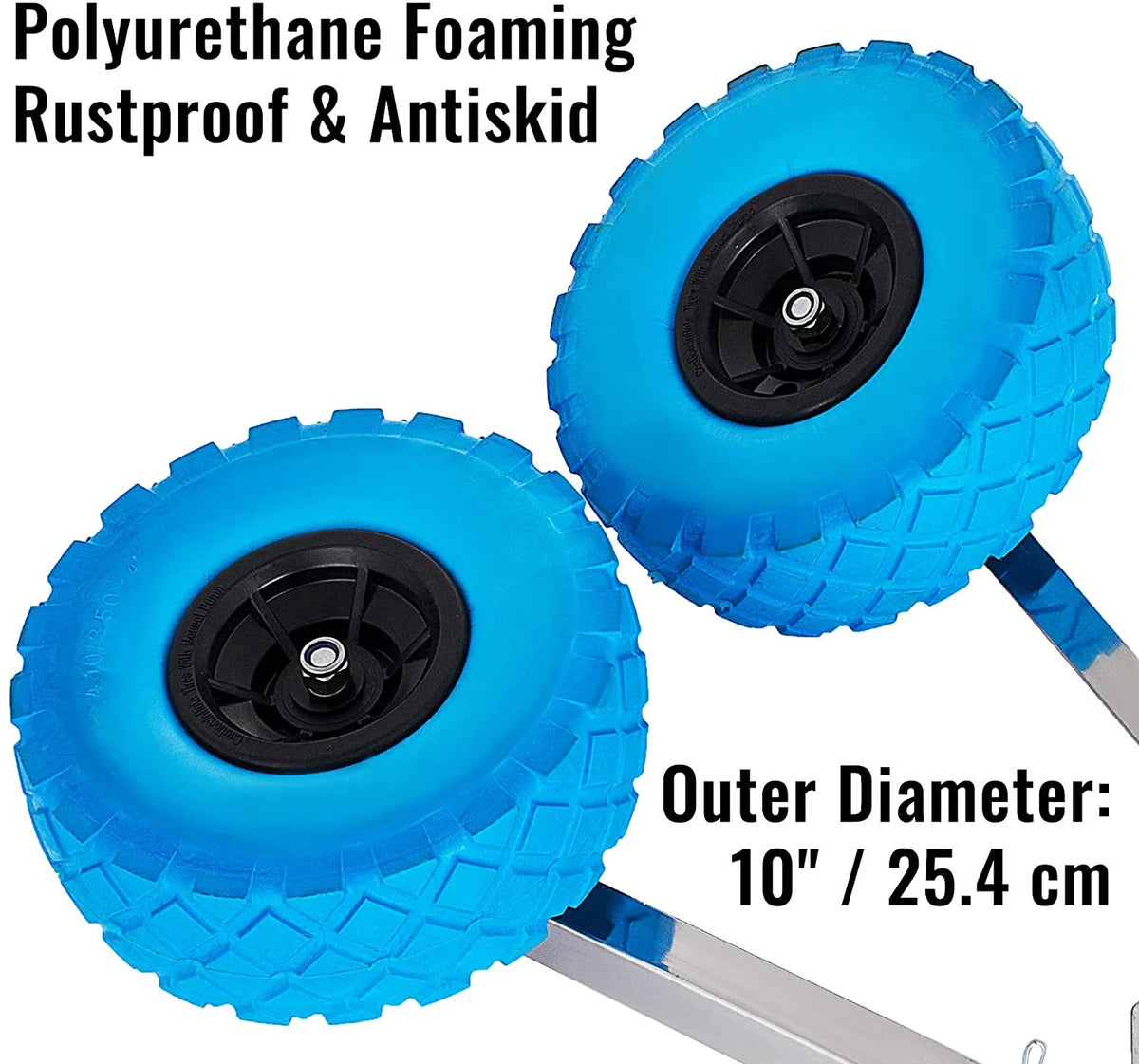 300LBS Stainless Steel Boat Launching Wheel Dolly G137