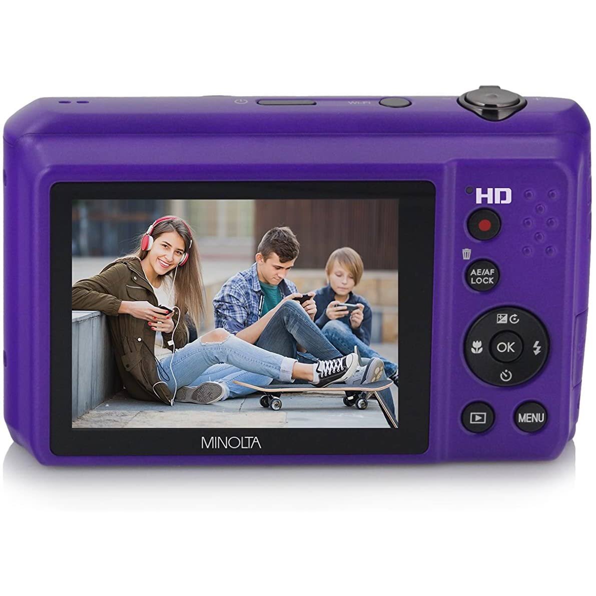 20.0-Megapixel HD Wi-Fi Digital Camera (Purple) V841