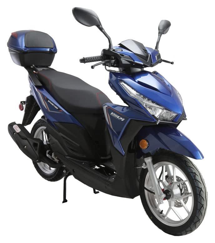 Black 150cc Scooter M6847