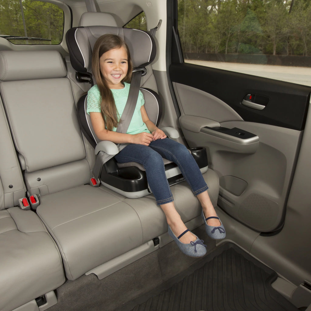 Dusted Indigo Booster Car Seat H87913