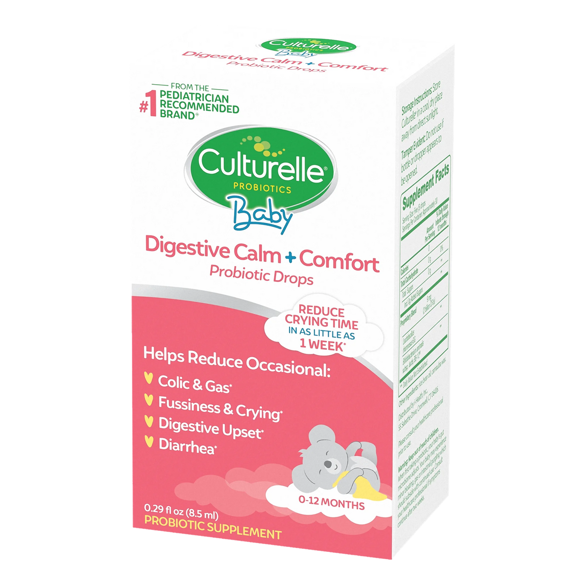 Baby Digestive Calm + Comfort Probiotic and Chamomile Drops C10301