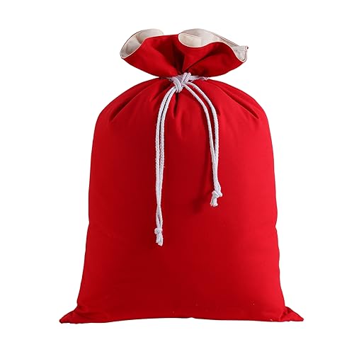 Large Canvas Christmas Gift Bag L3861
