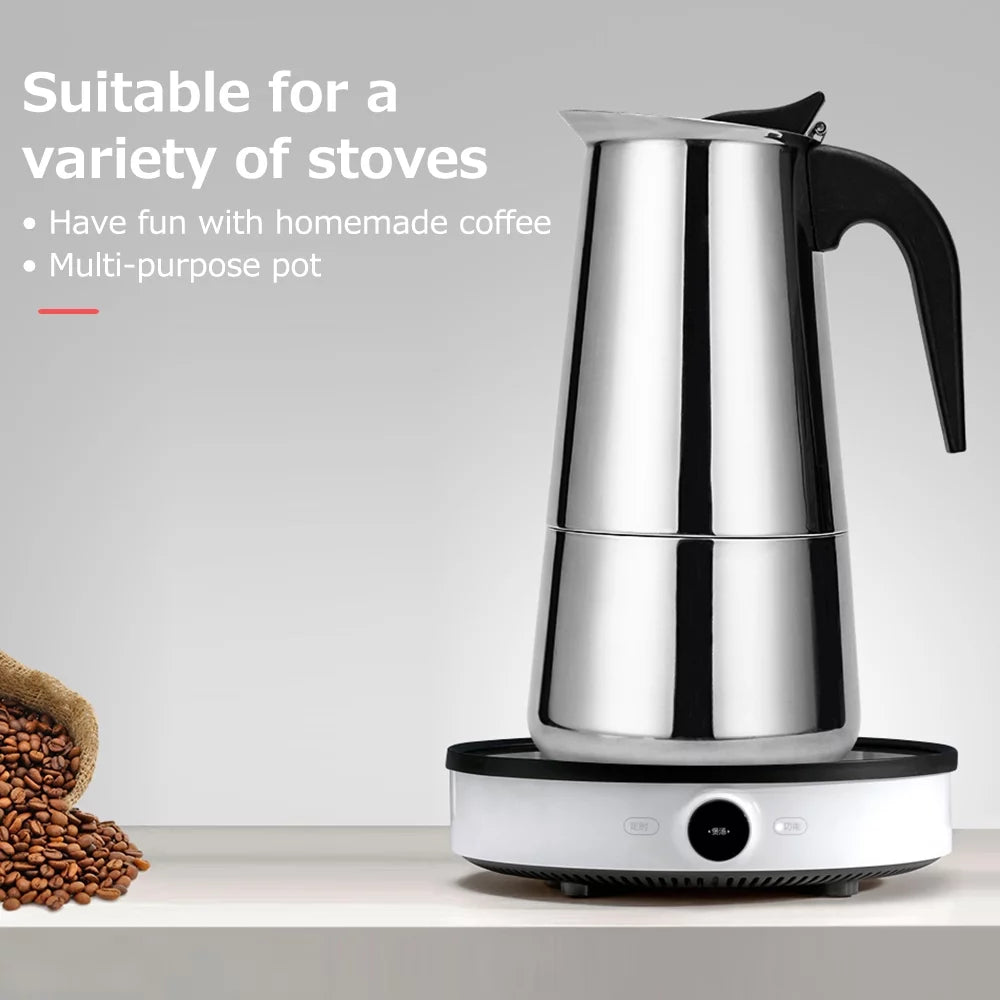 Stainless Steel Electric Coffee Maker I692