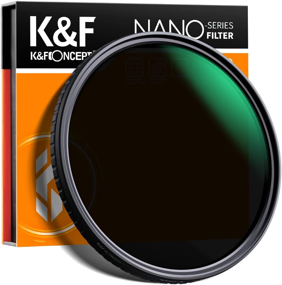 52mm Variable ND Filter ND32-ND512 HD Neutral Density Lens Filter A980273