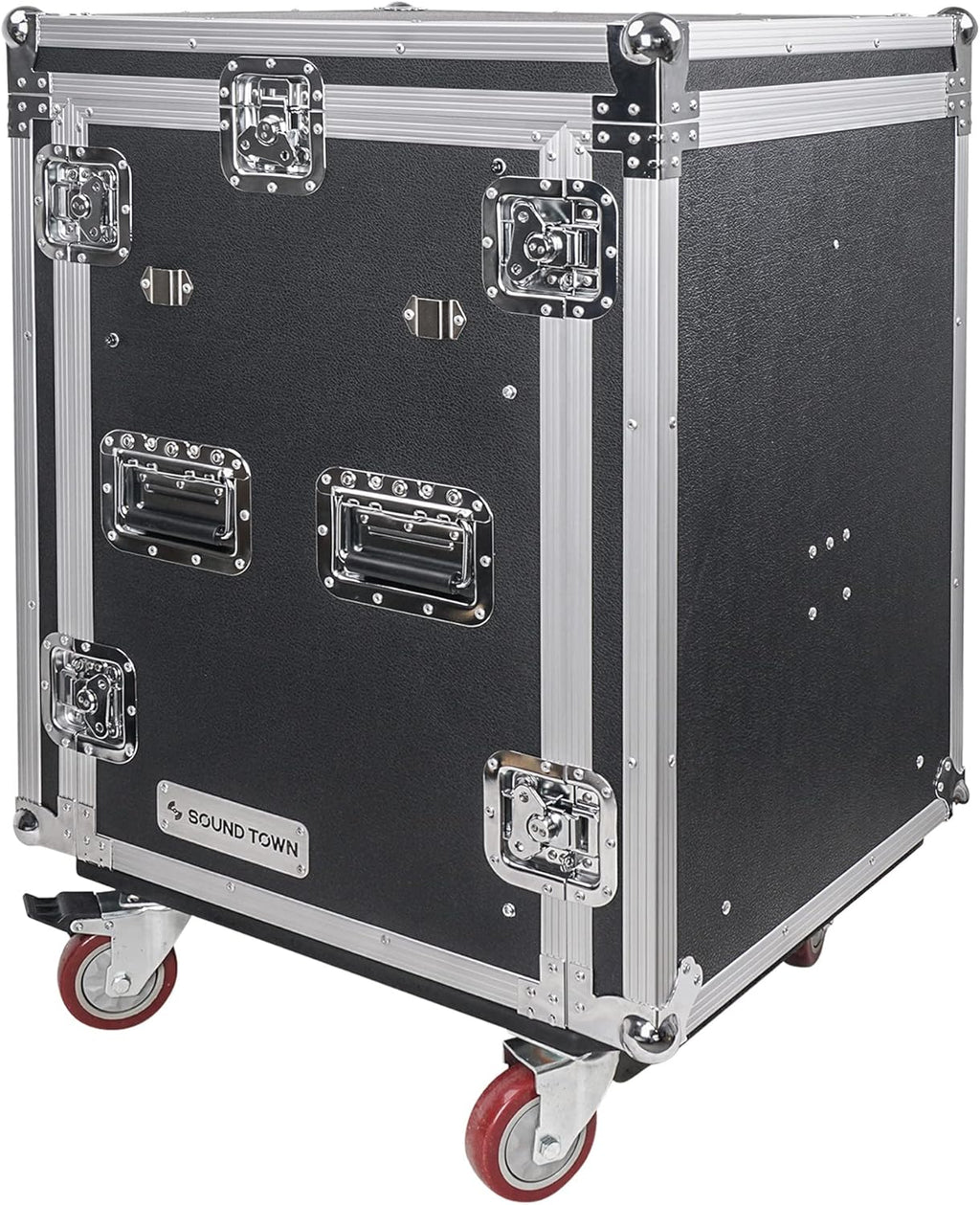 14U PA DJ Rack/Road ATA Case with 11U Slant Mixer Top J939