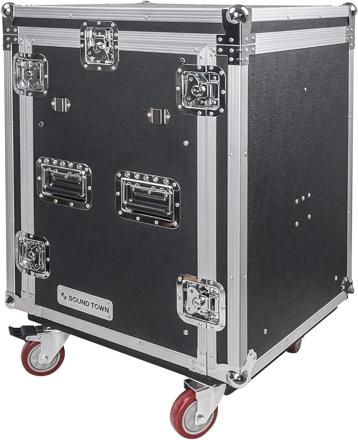 14U PA DJ Rack/Road ATA Case with 11U Slant Mixer Top J939