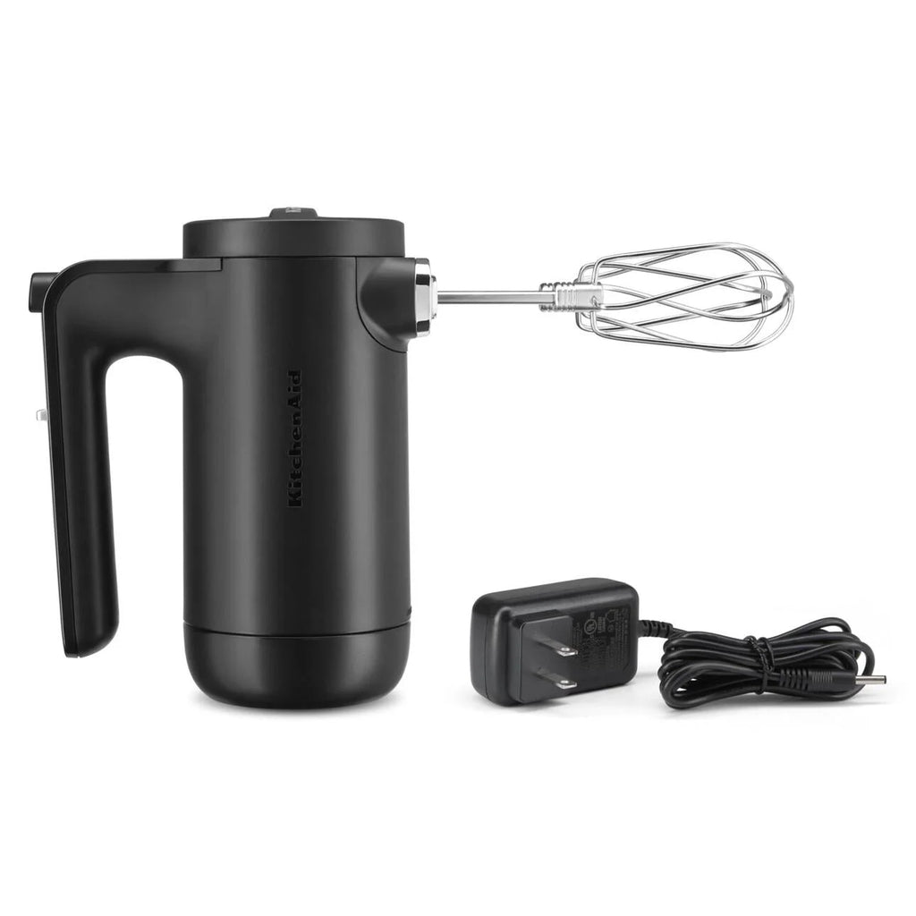 Black Matte Cordless Hand Mixer F30464