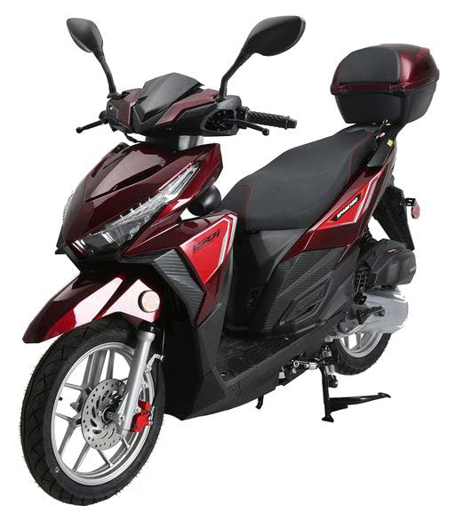 Black 150cc Scooter M6847