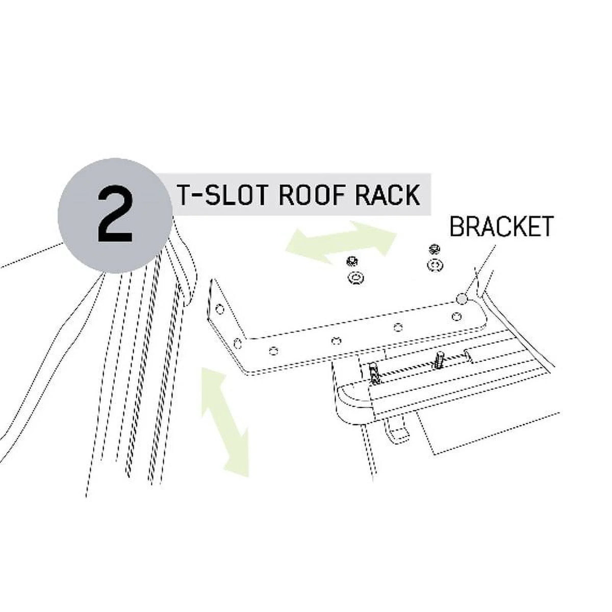 Grey Awning Wall Kit with Black Travel Cover S90883