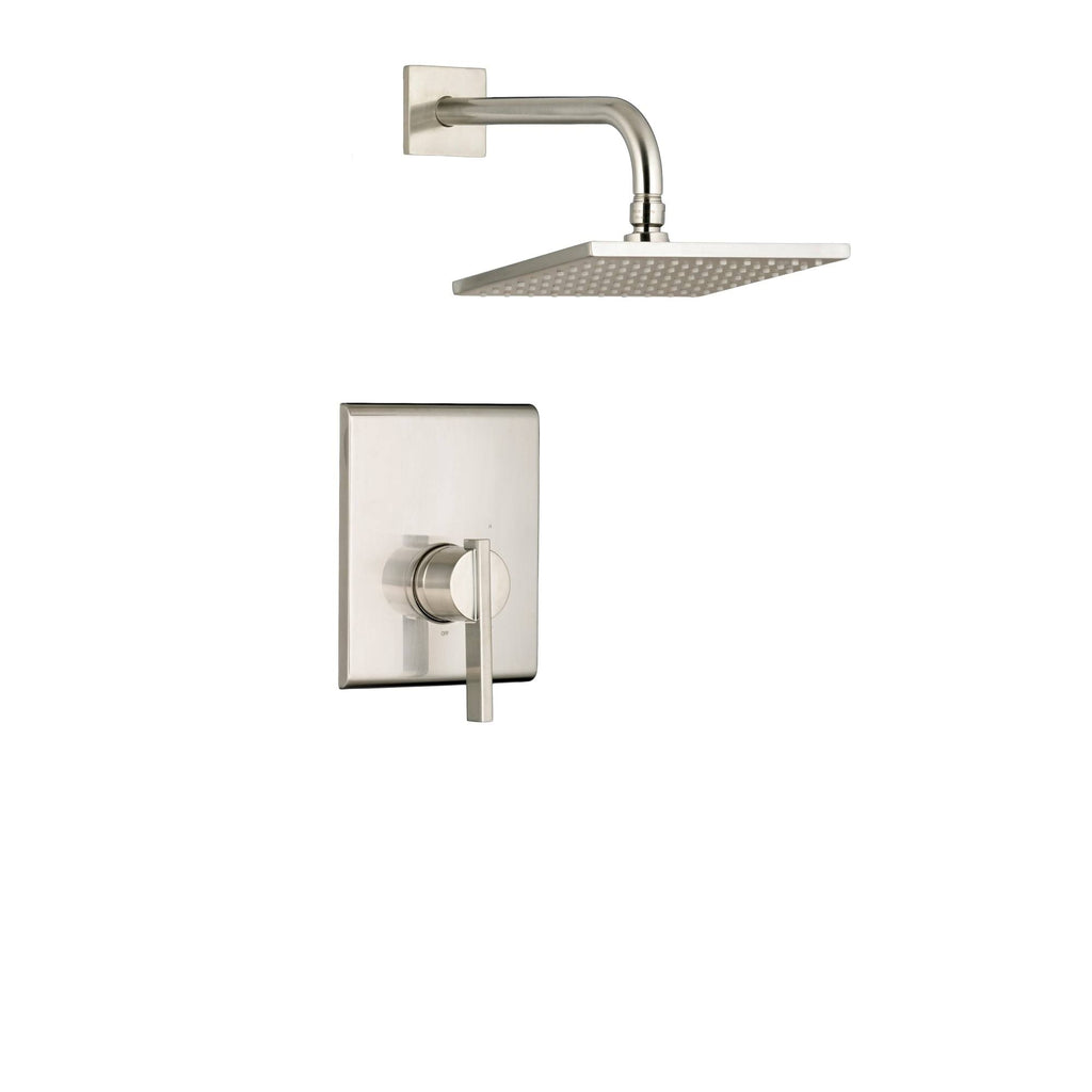 Brushed Nickel Shower Trim Kit with Cartridge T818725