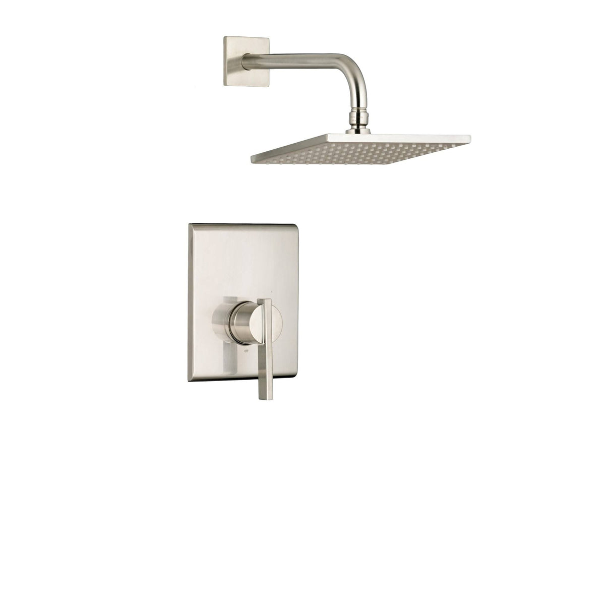 Brushed Nickel Shower Trim Kit with Cartridge T818725