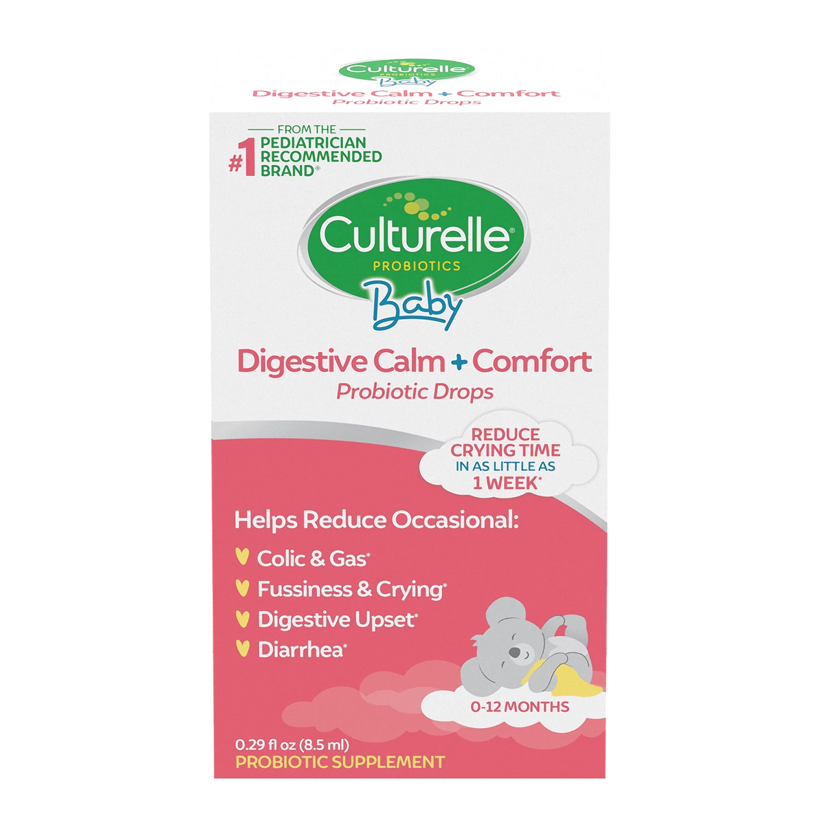 Baby Digestive Calm + Comfort Probiotic and Chamomile Drops C10301