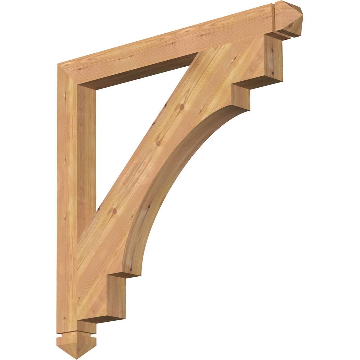 Western Red Cedar Smooth Bracket G77882
