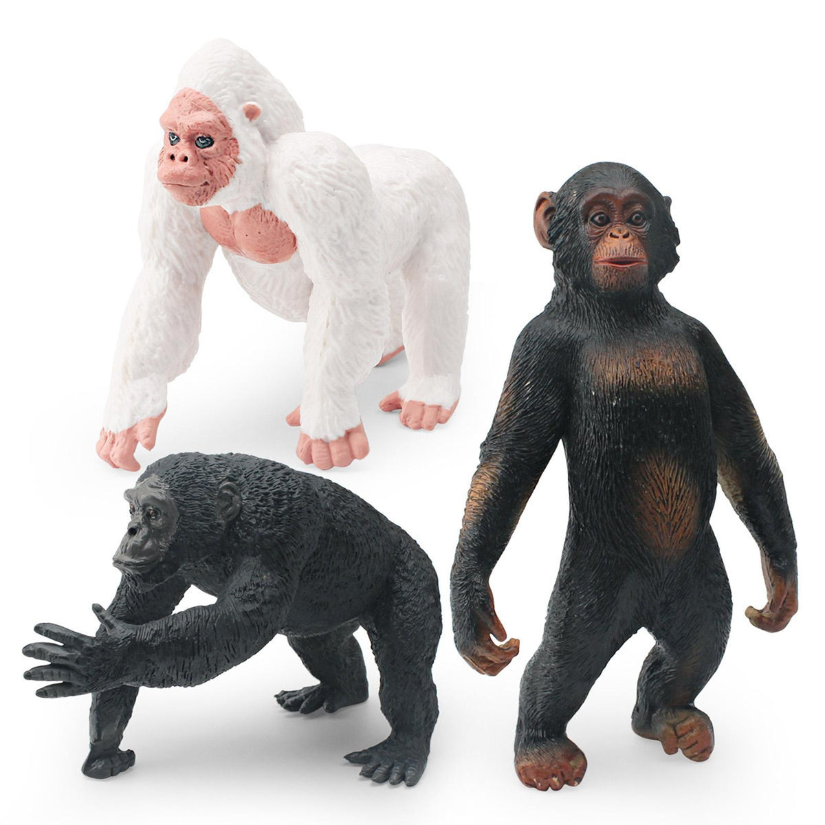 White Gorilla Action Figure Toy Statue Z980218