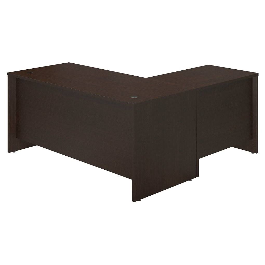 Mocha Cherry Desk Shell with Return H532
