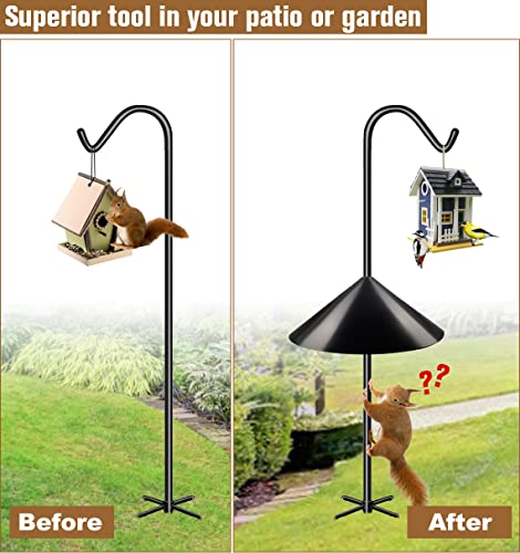 19 Inch Diameter Squirrel Baffle for Bird Feeder Pole D417128