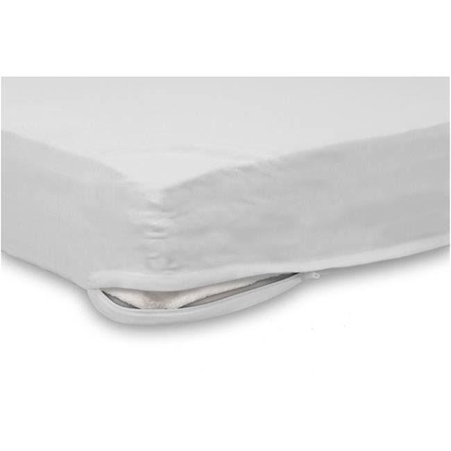 Zippered Full Enclosure Safety Sheets, White (6 Pack) M711
