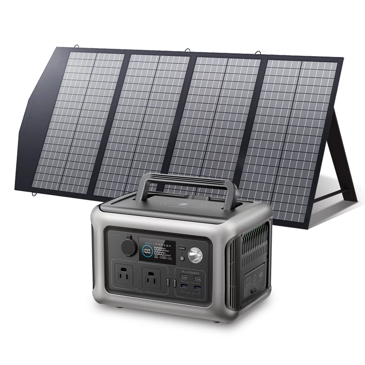 Portable Power Station 600W 299Wh LiFePO4 N419243