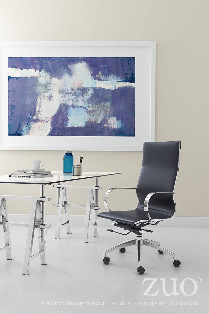 Black Hi Back Office Chair F4005