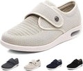 Adjustable Wide Walking Shoes with 3 Pairs Insoles K30838