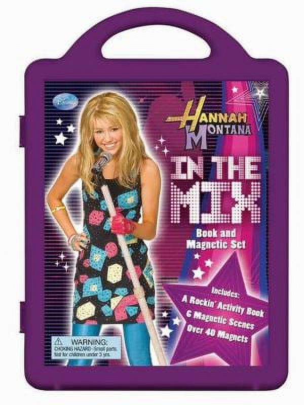Hannah Montana in the Mix Book and Magnetic Set Q763441