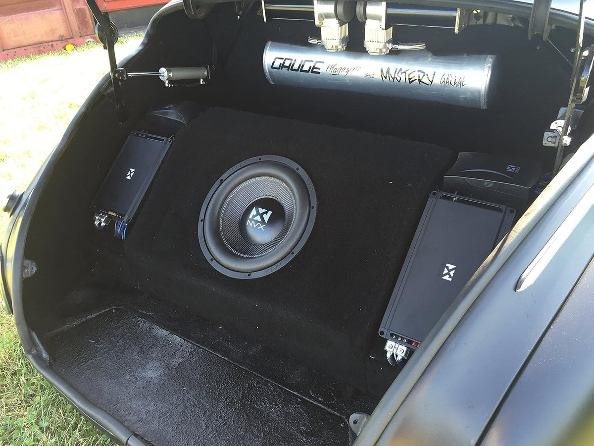 10-inch 750 watt RMS 1500 watt Peak Dual 4-Ohm Car Subwoofer E9583