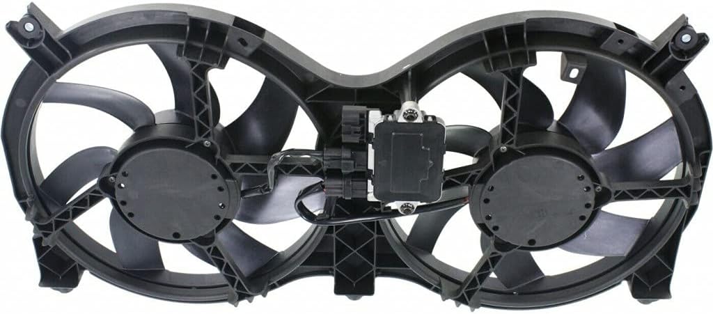 A/C Condenser Fan Assembly with Fan Control Module T554