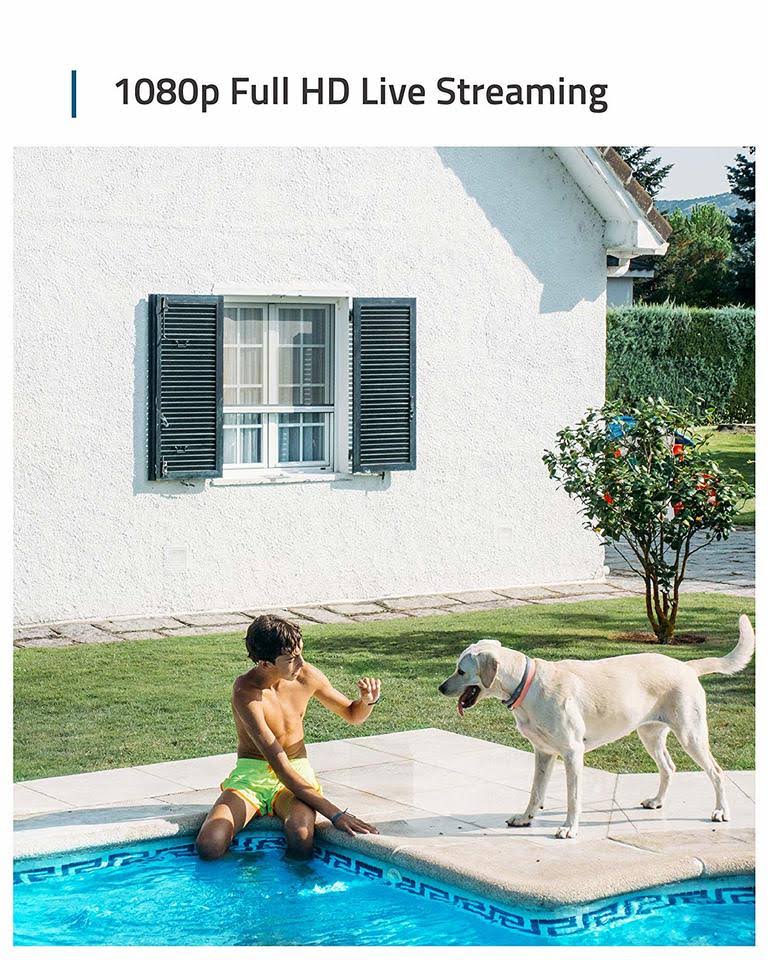 Wireless Home Security Camera System, 365-Day Battery Q276