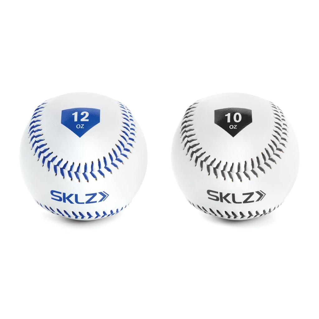 Weighted Training Baseballs 10 and 12 OZ 2 Pack X6070