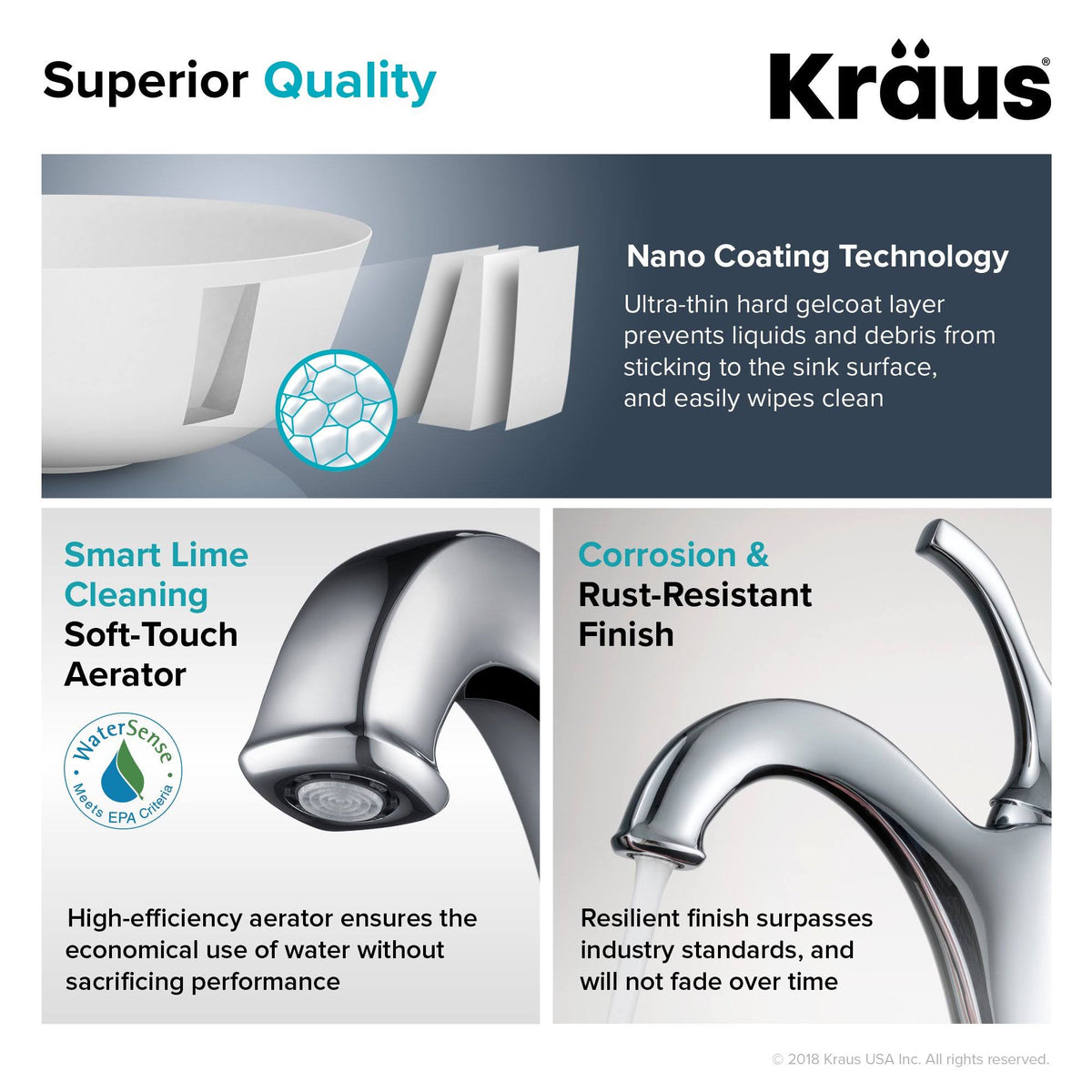 White Matte Solid Surface Square Bathroom Vessel Sink and Faucet H1775